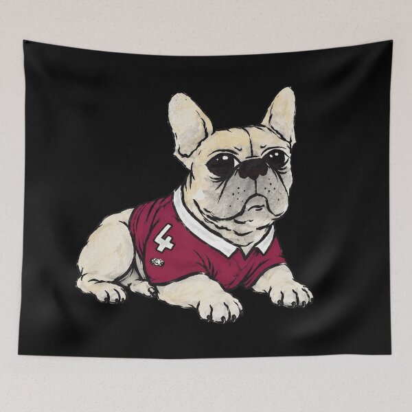Item preview, French Bulldog Maroons designed and sold by FieldsnancyArts.