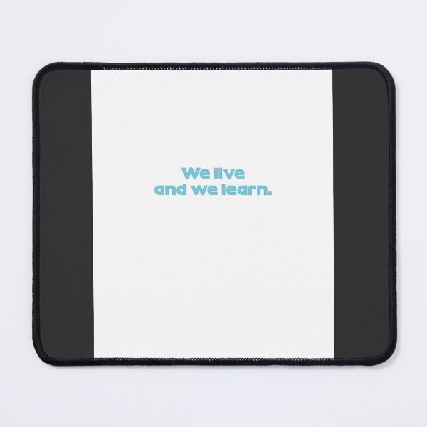 Item preview, We Live and We Learn Motivational Ham Radio Design for Enthusiasts designed and sold by NFTSeller.