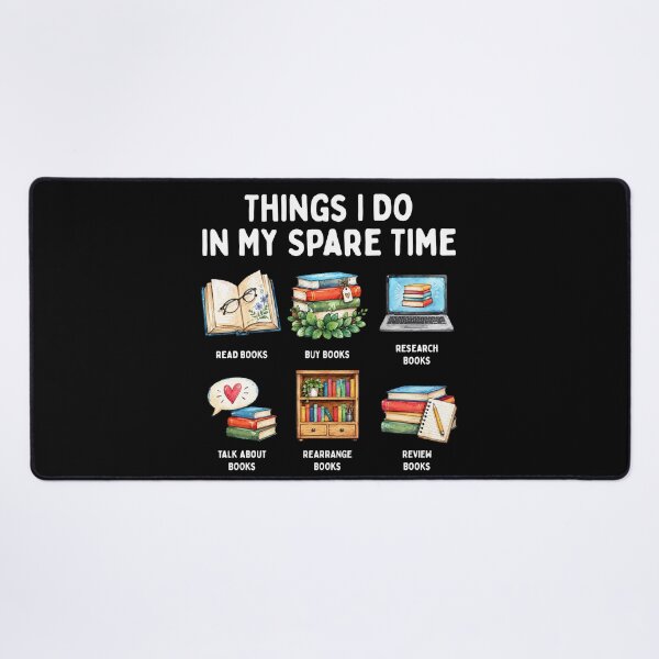 Item preview, Things I Do In My Spare Time Funny Book Lover designed and sold by LounisArt.