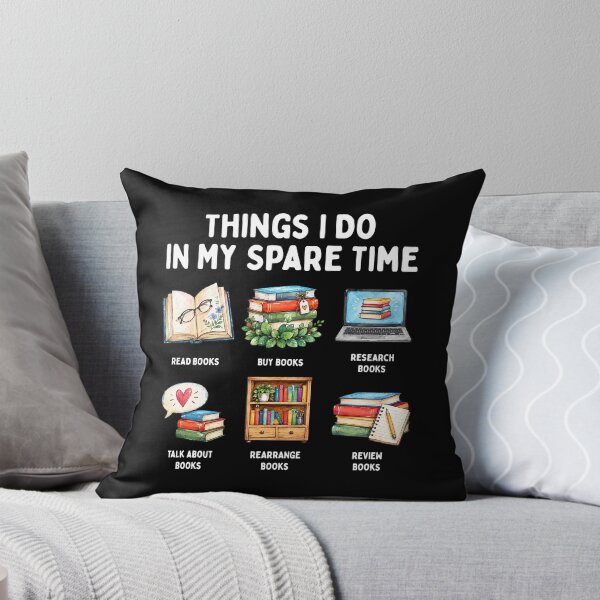 Item preview, Things I Do In My Spare Time Funny Book Lover designed and sold by LounisArt.