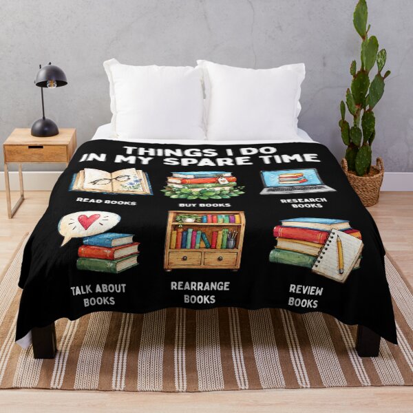 Item preview, Things I Do In My Spare Time Funny Book Lover designed and sold by LounisArt.
