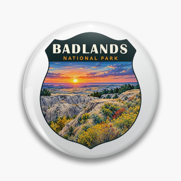 Item preview, Badlands National Park South Dakota designed and sold by Gideon Emmerich.