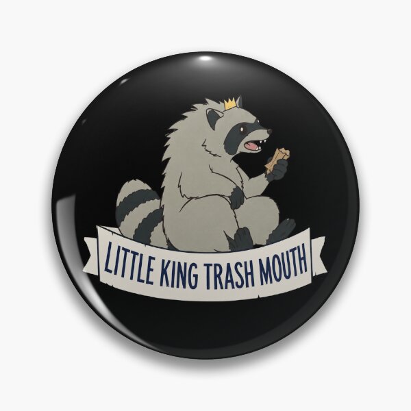 Item preview, Little King Trash Mouth designed and sold by AzulAdams.