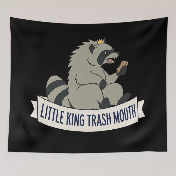 Item preview, Little King Trash Mouth designed and sold by AzulAdams.