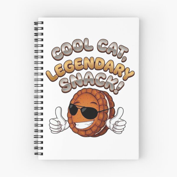 Item preview, Cool Cat Legendary Snack Vintage Cartoon Cookie  designed and sold by CrazySzoopWorld.