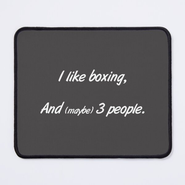 Item preview, I Love Boxing and People - Passionate Boxing Fan Design designed and sold by Pro Designers.