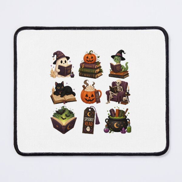 Item preview, Spooky Reads Halloween Bookworm & BookTok Cute Sticker Pack designed and sold by aysenism.