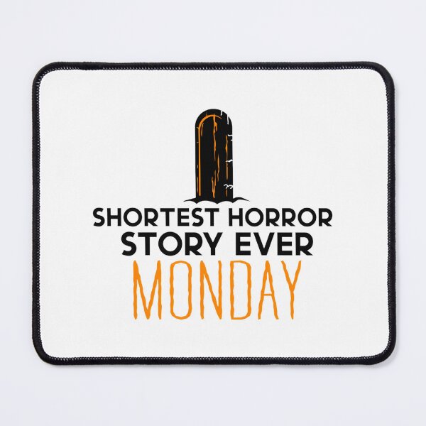 Item preview, The Shortest Horror Story Ever - Minimalist Spooky Design designed and sold by Salin Loktam.