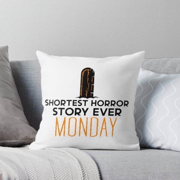 Item preview, The Shortest Horror Story Ever - Minimalist Spooky Design designed and sold by Salin Loktam.