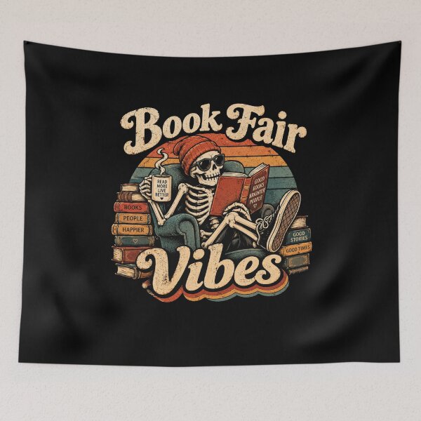 Item preview, Book Fair Vibes designed and sold by TheEndDesign.