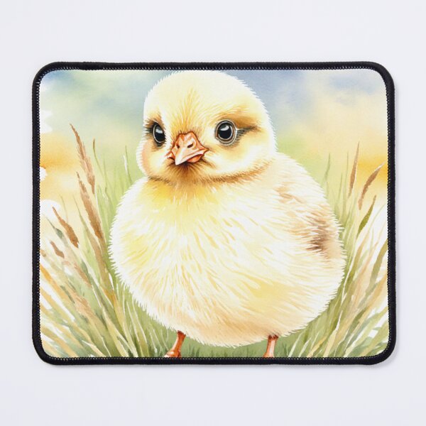 Item preview, Cute Watercolor Chick in Meadow Grass designed and sold by Hackl20.