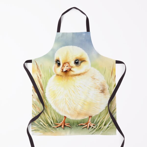 Item preview, Cute Watercolor Chick in Meadow Grass designed and sold by Hackl20.