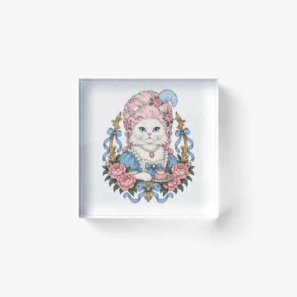 Item preview, Royal Baroque Queen Cat designed and sold by Old's Cool Cat Studio.