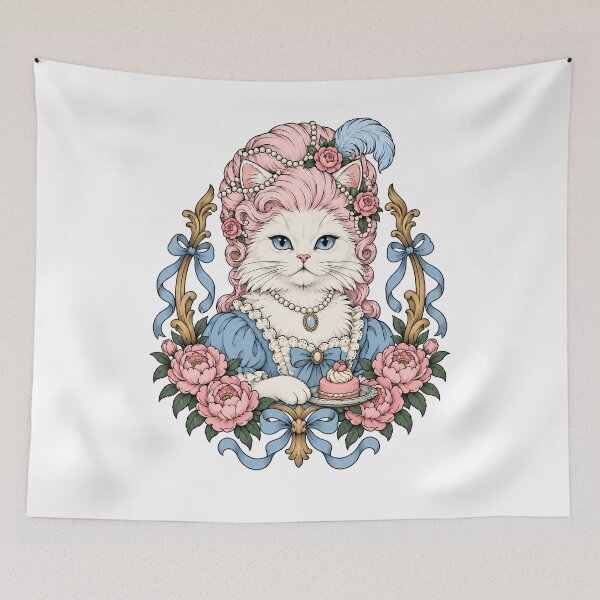 Item preview, Royal Baroque Queen Cat designed and sold by Old's Cool Cat Studio.