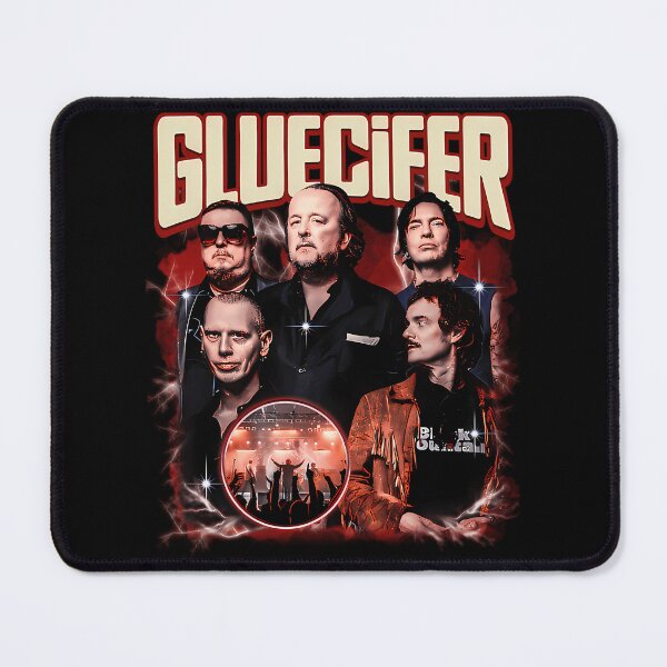 Item preview, G L U E C I F E R Norwegian Hard Rock Band designed and sold by FrancoiseJoly.