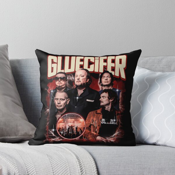 Item preview, G L U E C I F E R Norwegian Hard Rock Band designed and sold by FrancoiseJoly.