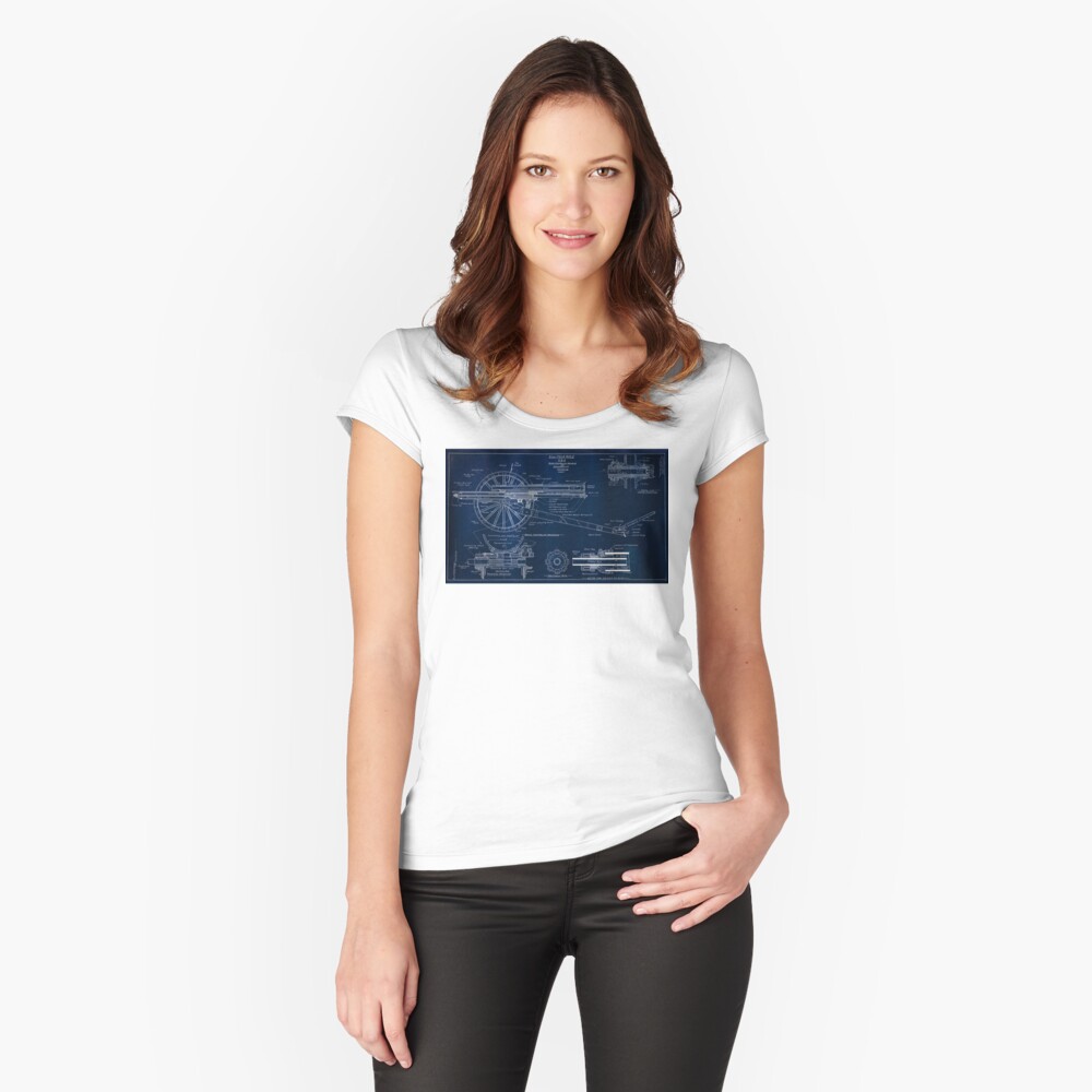 Item preview, Fitted Scoop T-Shirt designed and sold by Photoart4U.