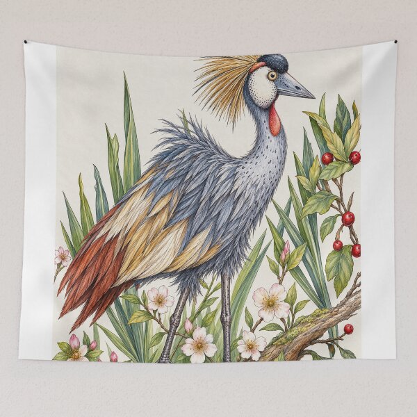 Item preview, The crowned bird designed and sold by PIERRES&MAILLESDesign.