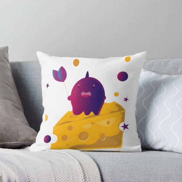Item preview, Cheese Halloween Gradient Color Design on Dark Background designed and sold by Salin Loktam.
