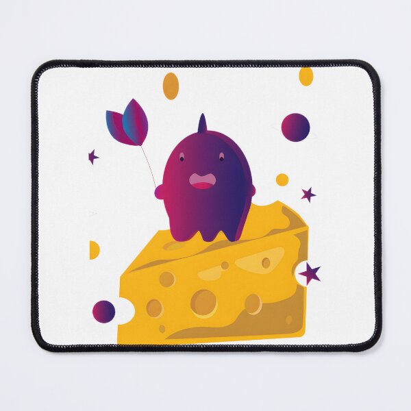 Item preview, Cheese Halloween Gradient Color Design on Dark Background designed and sold by Salin Loktam.
