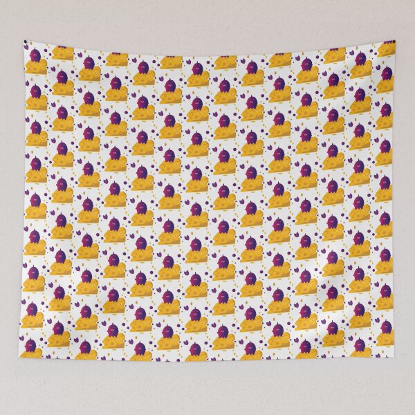 Item preview, Cheese Halloween Gradient Color Design on Dark Background designed and sold by Salin Loktam.