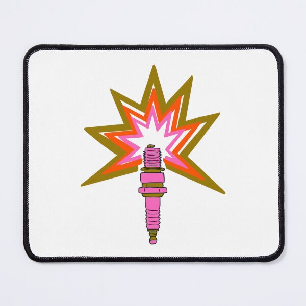 Item preview, Retro Pink Microphone Starburst – Bold Neon Music Lover Vintage Pop Art Design designed and sold by Ikochane.