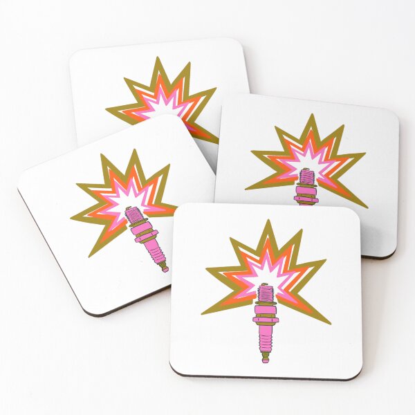 Item preview, Retro Pink Microphone Starburst – Bold Neon Music Lover Vintage Pop Art Design designed and sold by Ikochane.