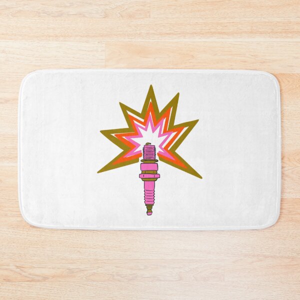 Item preview, Retro Pink Microphone Starburst – Bold Neon Music Lover Vintage Pop Art Design designed and sold by Ikochane.