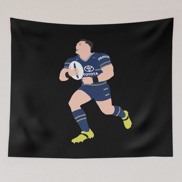 Item preview, Rugby League Player designed and sold by FieldsnancyArts.