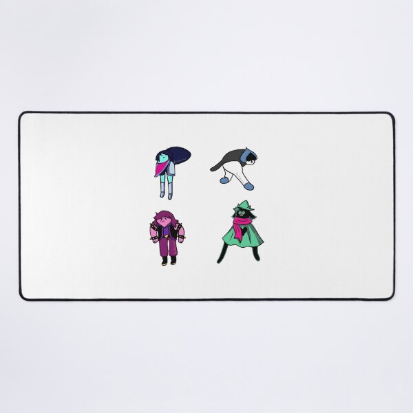 Item preview, Deltarune Inspired Cute Cat Characters Artwork designed and sold by Auntlurrs.