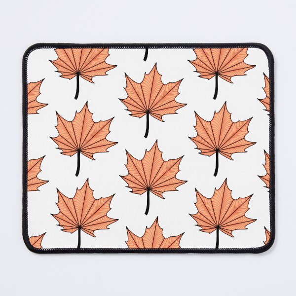 Item preview, Orange Maple Leaf – Autumn Nature Illustration designed and sold by FioreDiCiliegio.