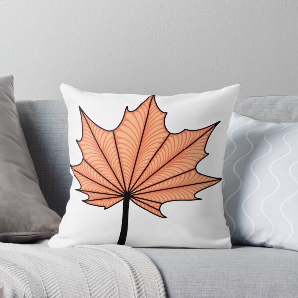 Item preview, Orange Maple Leaf – Autumn Nature Illustration designed and sold by FioreDiCiliegio.