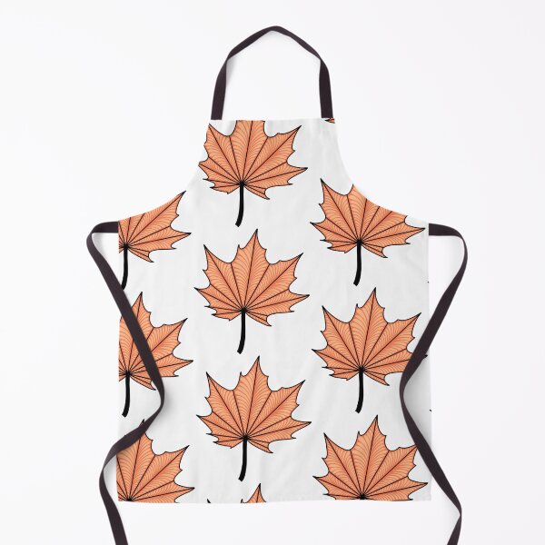 Item preview, Orange Maple Leaf – Autumn Nature Illustration designed and sold by FioreDiCiliegio.