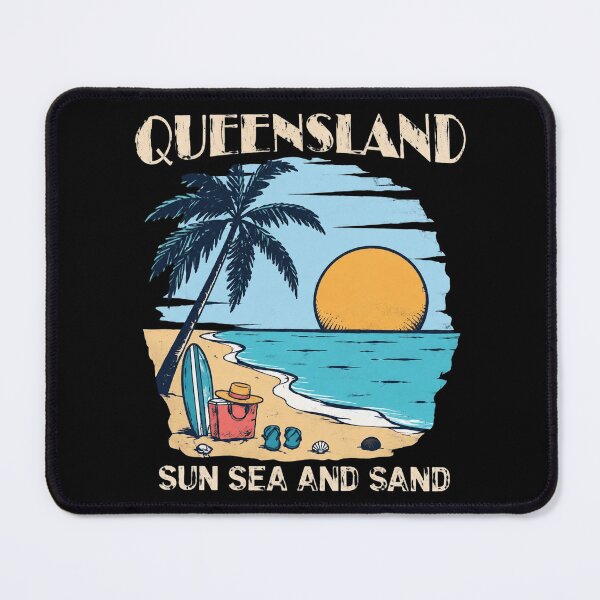 Item preview, Queensland Sun Sea Sand designed and sold by FieldsnancyArts.