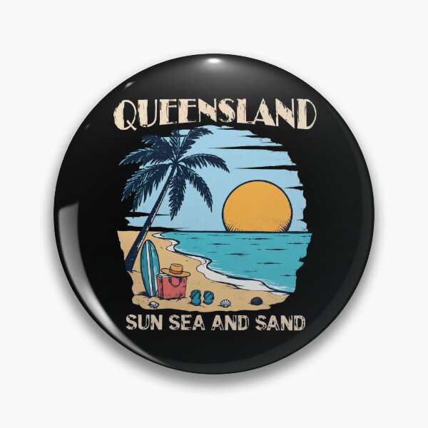 Item preview, Queensland Sun Sea Sand designed and sold by FieldsnancyArts.