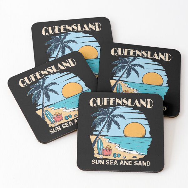 Item preview, Queensland Sun Sea Sand designed and sold by FieldsnancyArts.