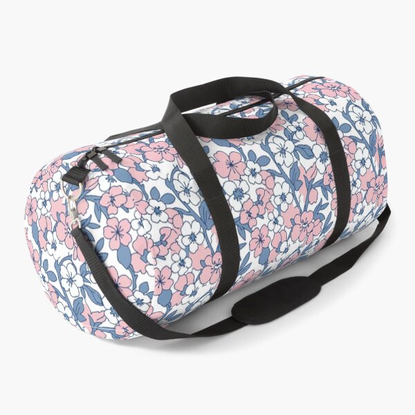 Item preview, Pink Blue Cherry Blossom Floral Pattern designed and sold by AIG - Andrei Ilie Graphics.