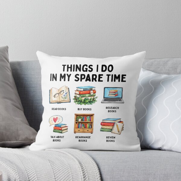 Item preview, Things I Do In My Spare Time Funny Book Lover designed and sold by LounisArt.