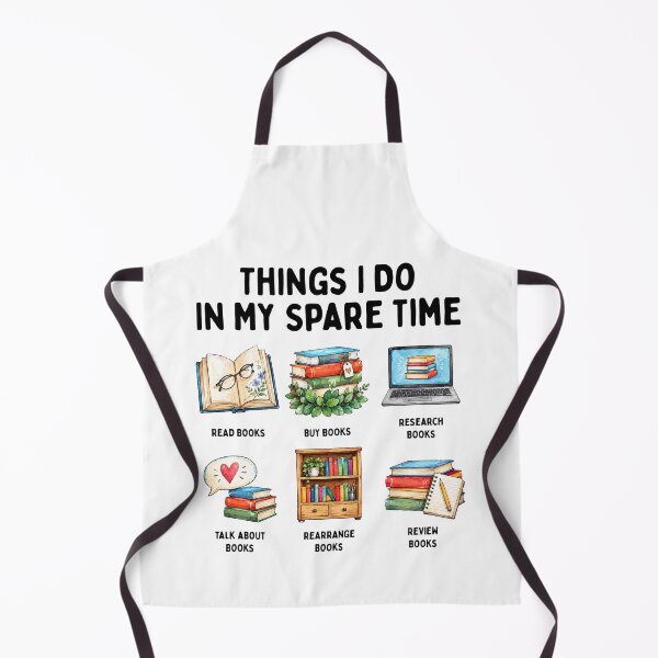 Item preview, Things I Do In My Spare Time Funny Book Lover designed and sold by LounisArt.