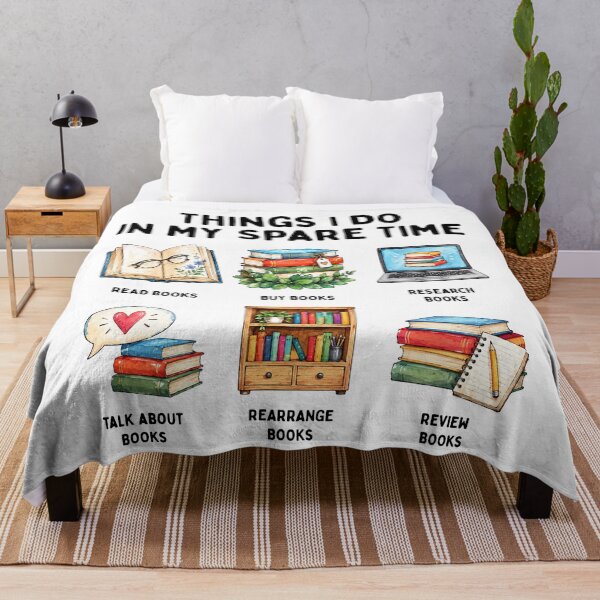 Item preview, Things I Do In My Spare Time Funny Book Lover designed and sold by LounisArt.