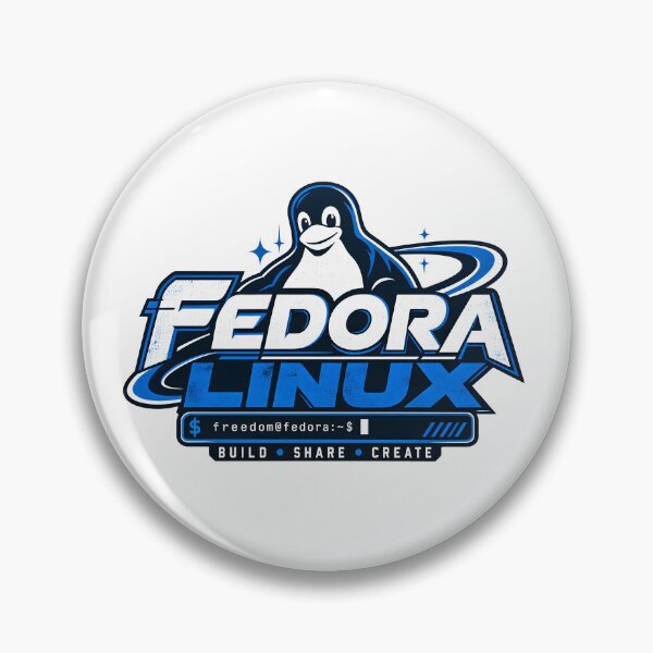 Item preview, Fedora Linux Penguin Open Source designed and sold by MR-HOOBY.