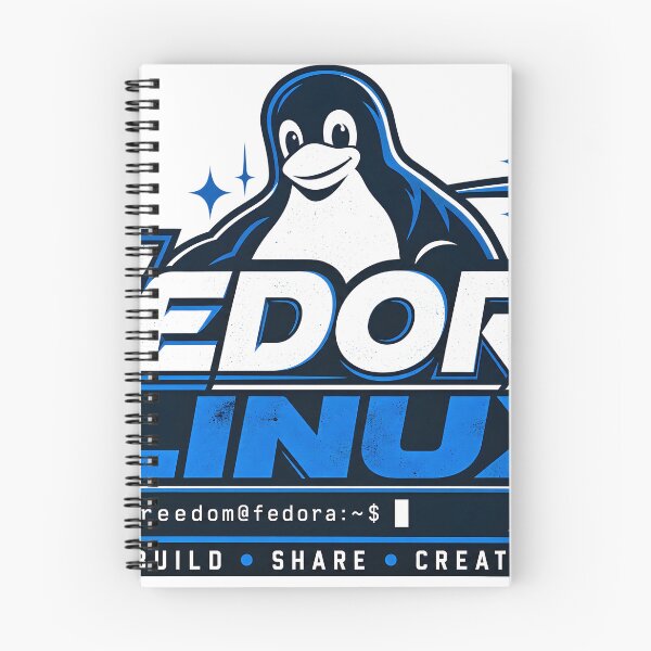 Item preview, Fedora Linux Penguin Open Source designed and sold by MR-HOOBY.