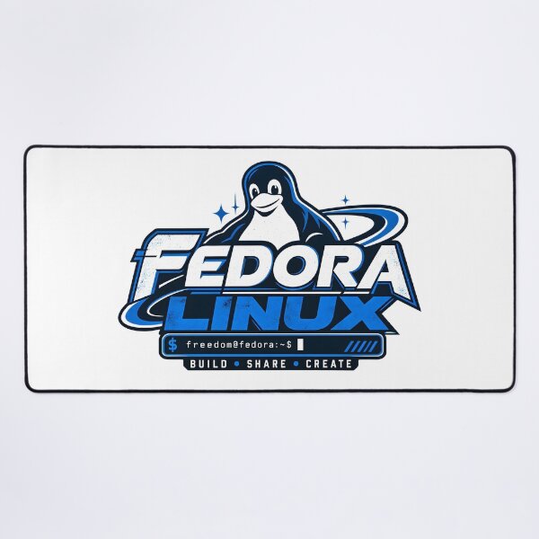 Item preview, Fedora Linux Penguin Open Source designed and sold by MR-HOOBY.
