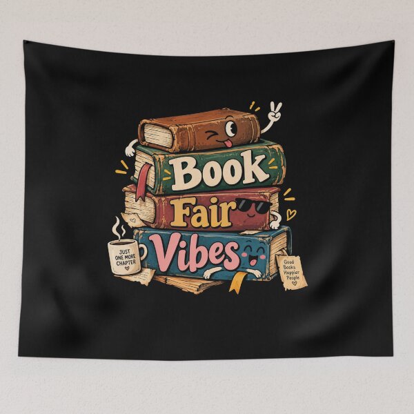 Item preview, Book Fair Vibes designed and sold by TheEndDesign.