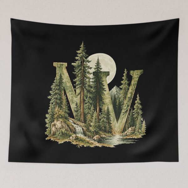 Item preview, Adirondacks Forest Moon designed and sold by Biancadann.