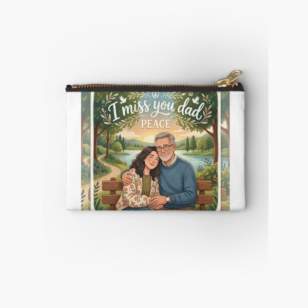 Item preview, I Miss You Dad Memorial Peace Dove Heart Artwork designed and sold by Alta-store.