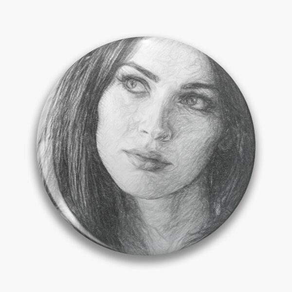 Item preview, Hollywood Glamour Icon - Fine Detail Pencil Sketch Portrait designed and sold by Leon Woods Pencil Art.