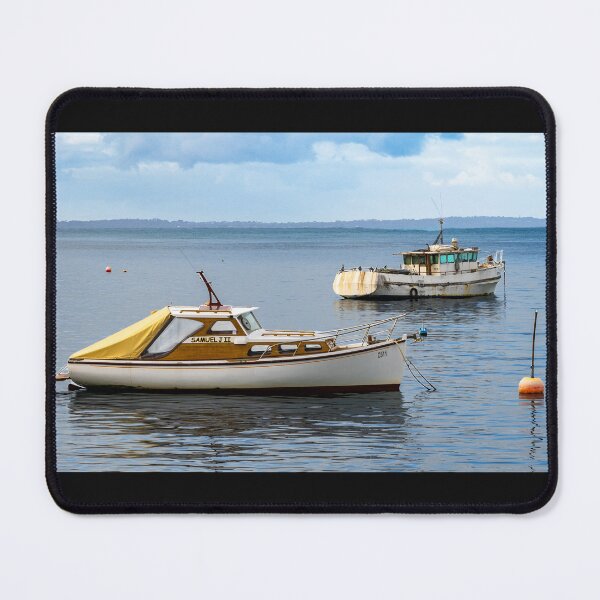Item preview, Boats Anchored in the Bay designed and sold by Twisted Light Images.