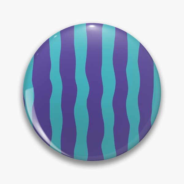 Item preview, Turquoise PurpleWavy Stripes Abstract PatternColor Design designed and sold by BigDigital.