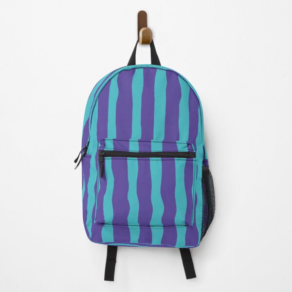 Item preview, Turquoise PurpleWavy Stripes Abstract PatternColor Design designed and sold by BigDigital.